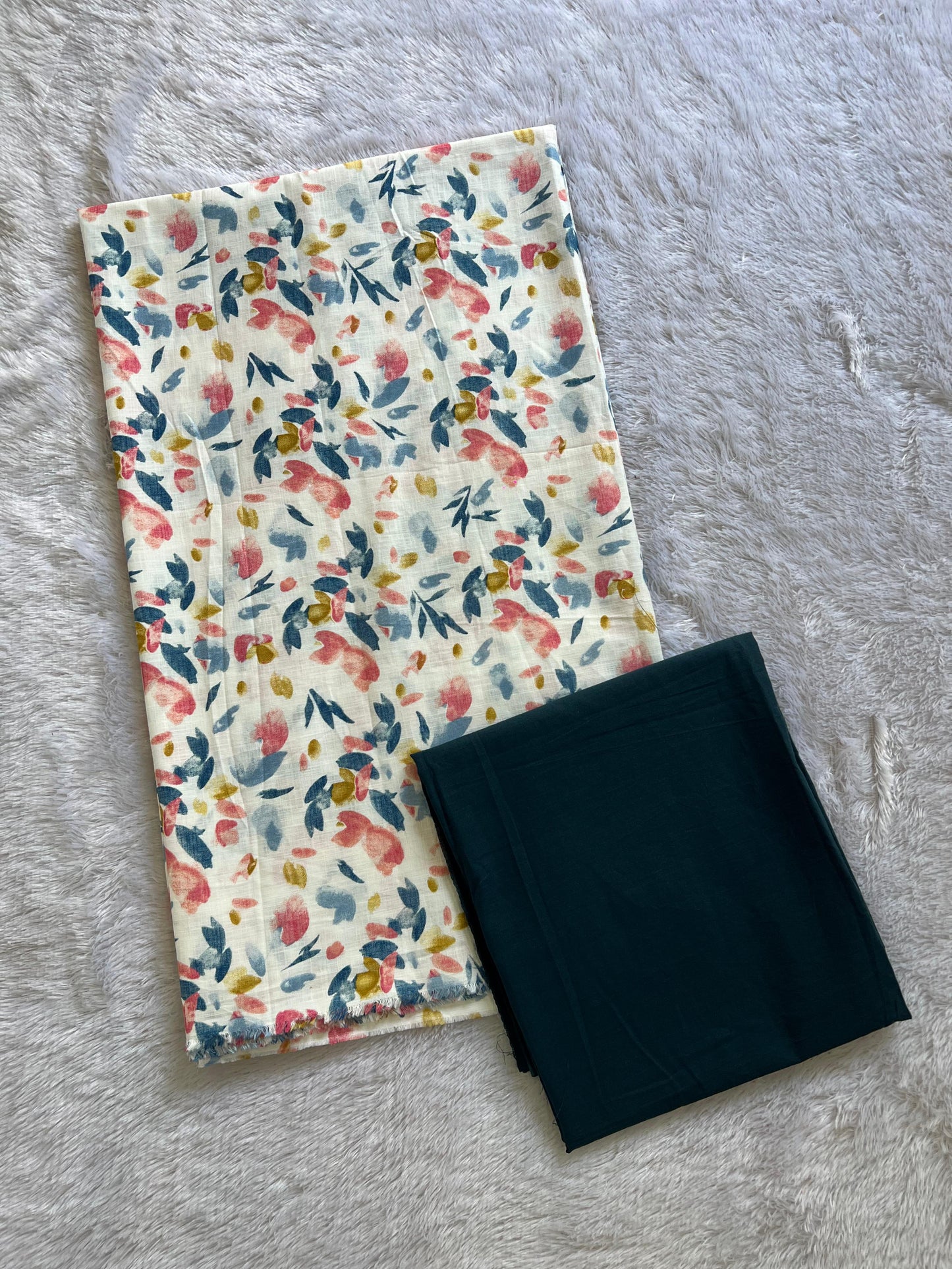 Two piece cotton collection material
