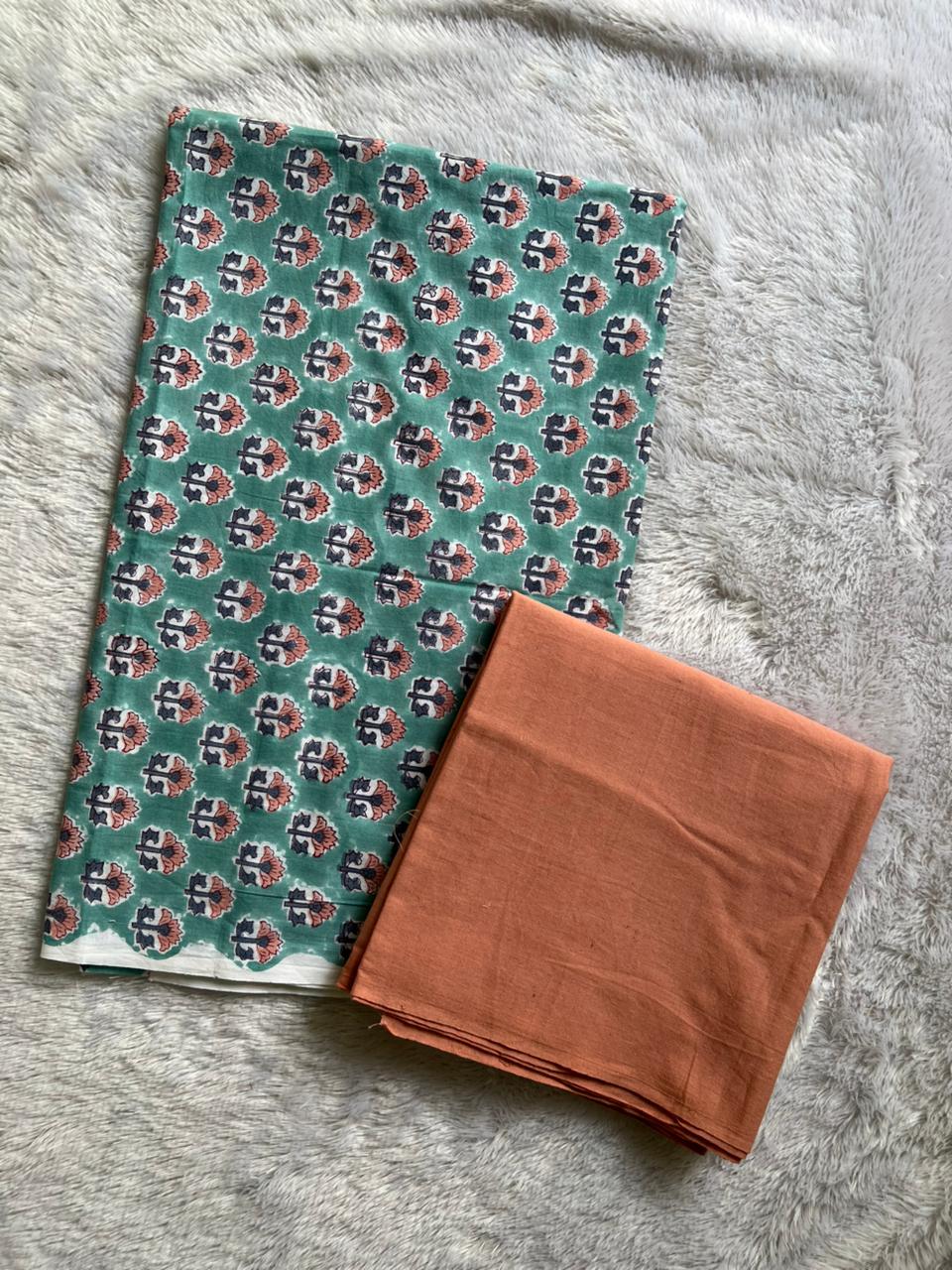 Two piece cotton collection material