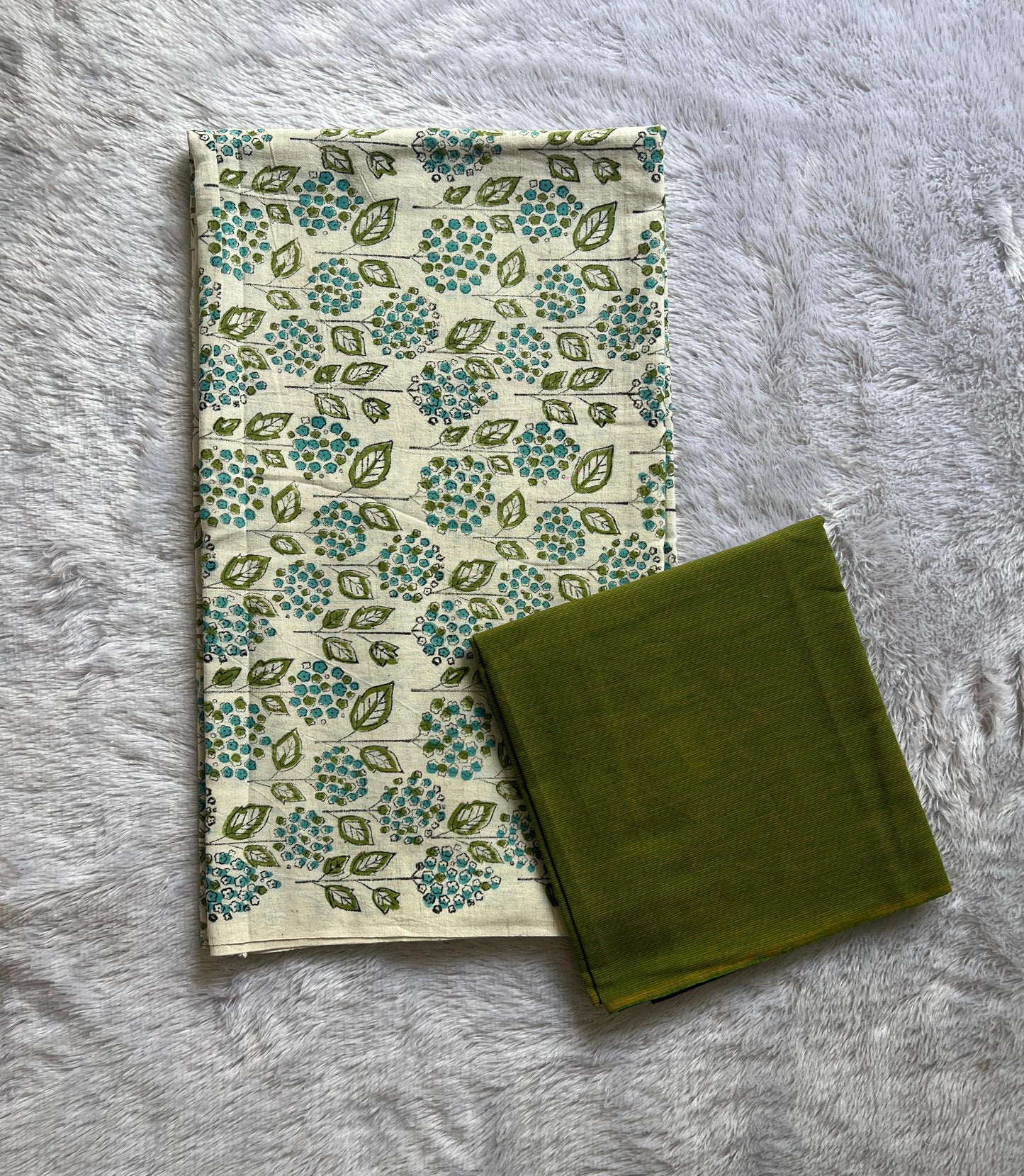 Two piece cotton collection material