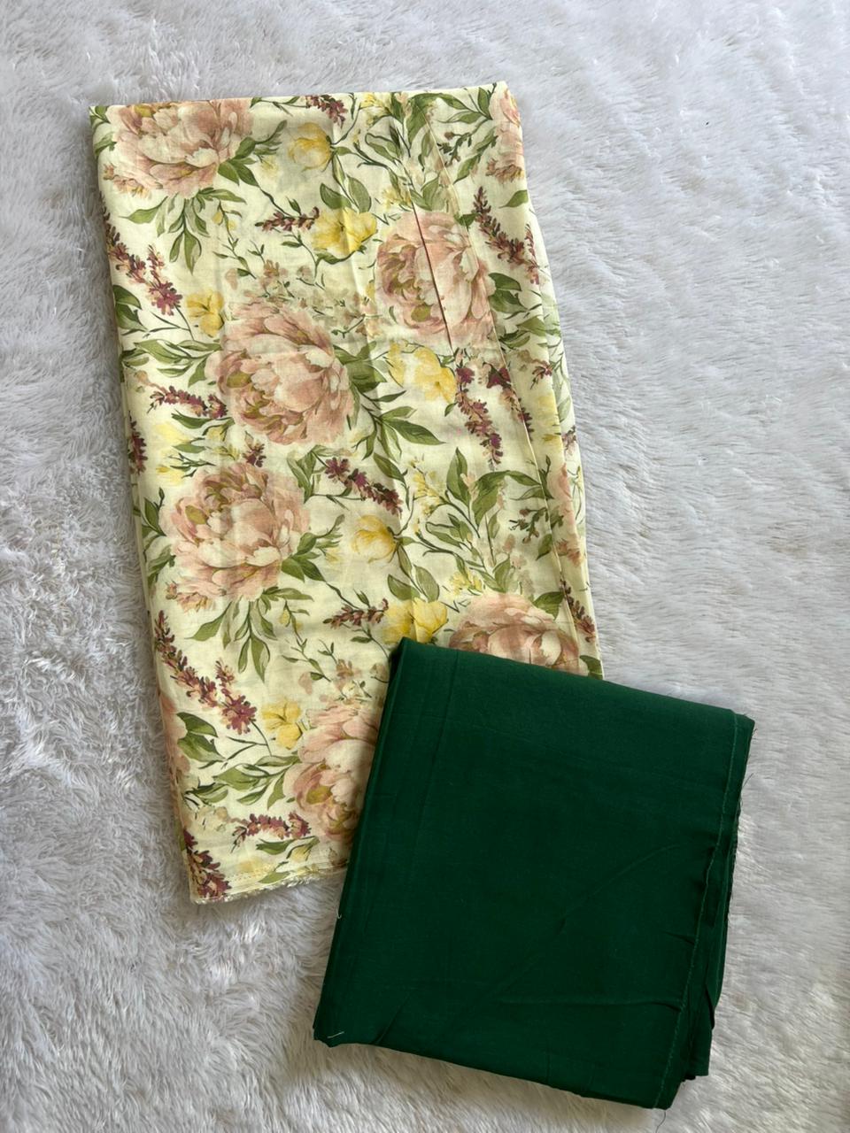 Two piece cotton collection material