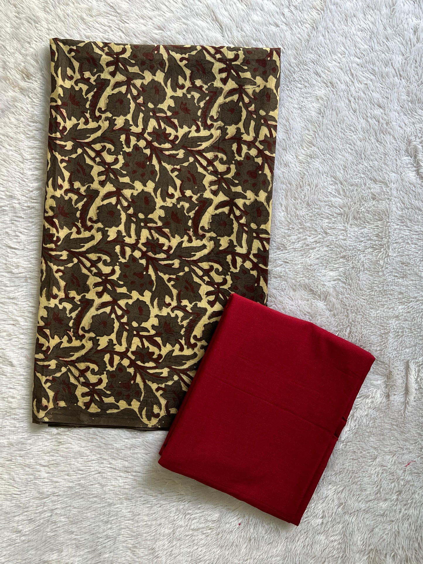 Two piece cotton collection material