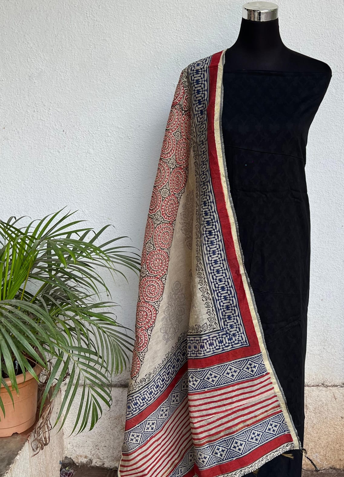 chanderi duptta