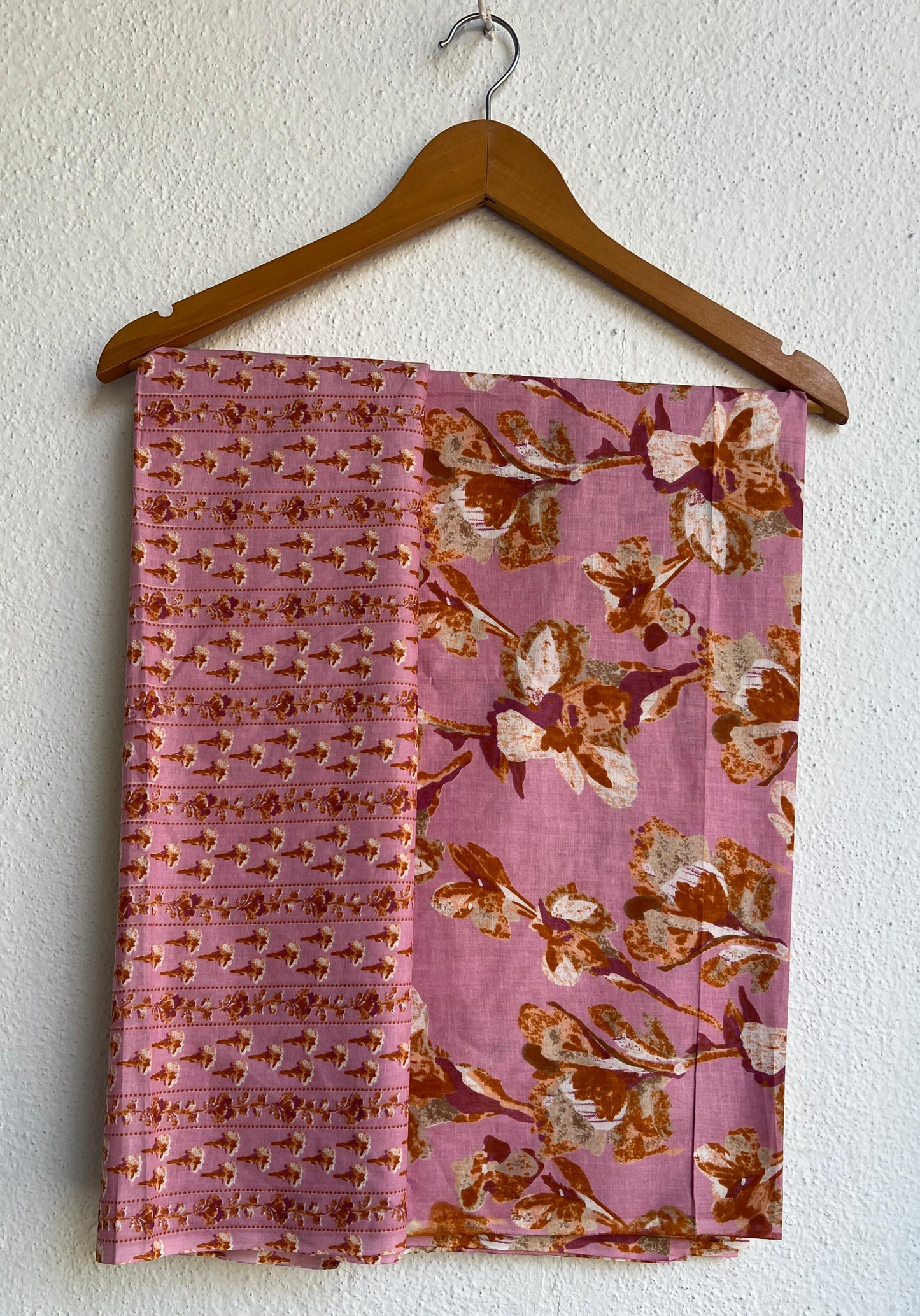 Two piece cotton collection material