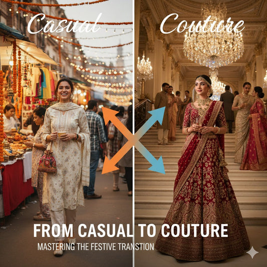 From Casual to Couture: Mastering the Festive Transition
