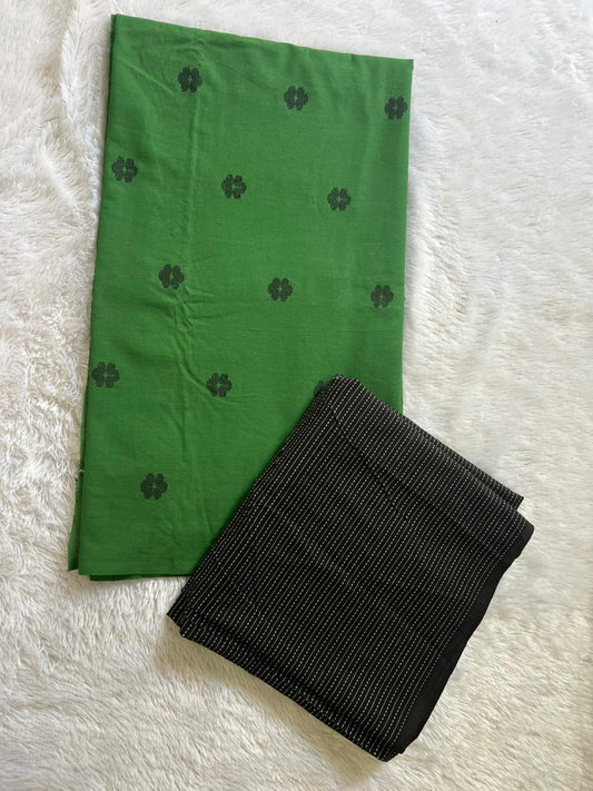 Two piece cotton collection material