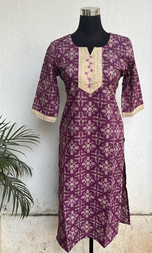 Women’s readymade Straight fit Kurtis copy