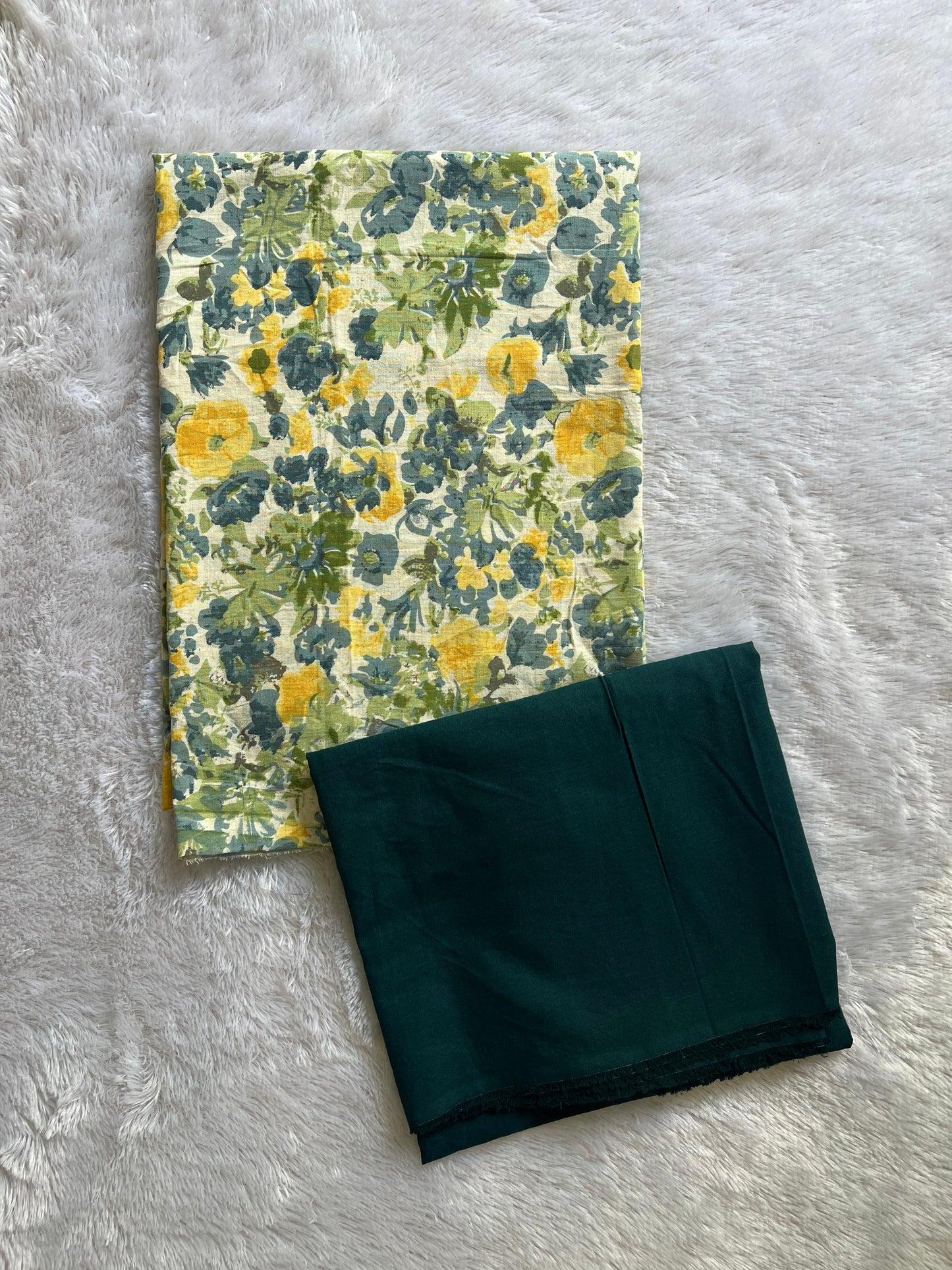 Two piece cotton collection material