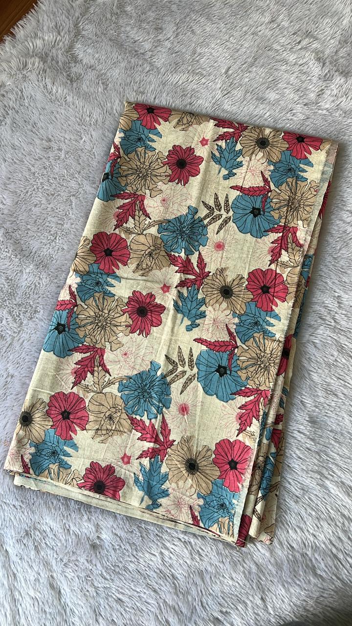 cambric  print cotton  kurta material fabrics