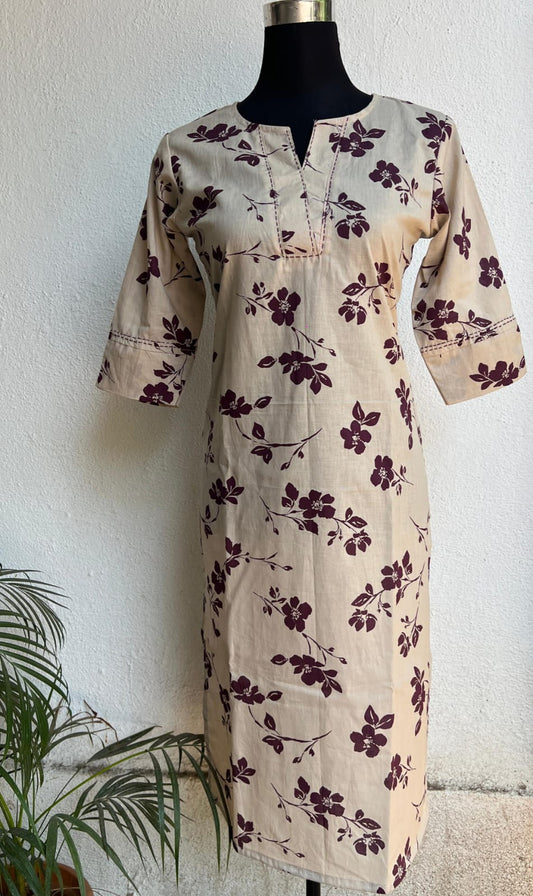 Women’s readymade Straight fit Kurtis