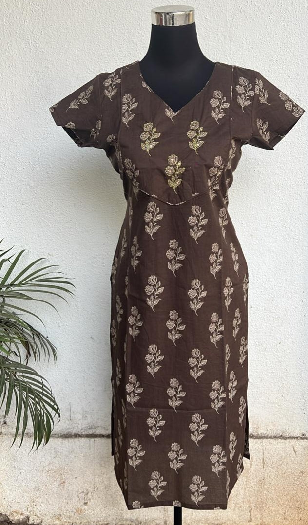 Women’s readymade Straight fit Kurtis copy