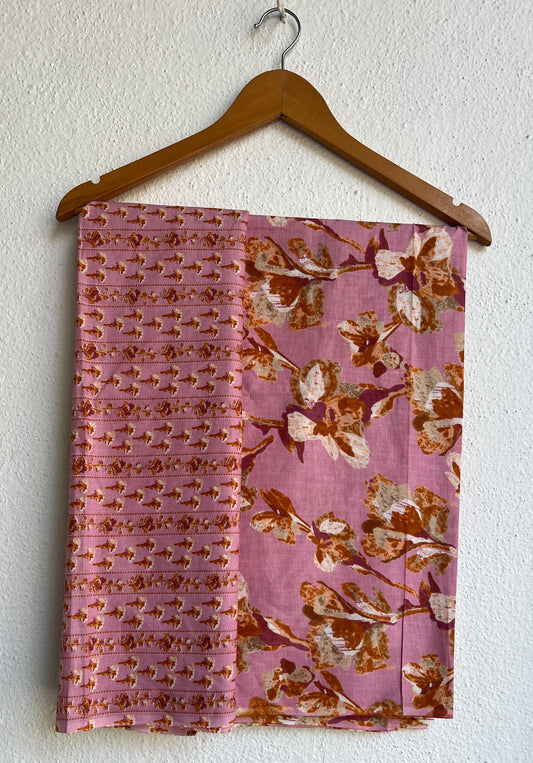 Two piece cotton collection material