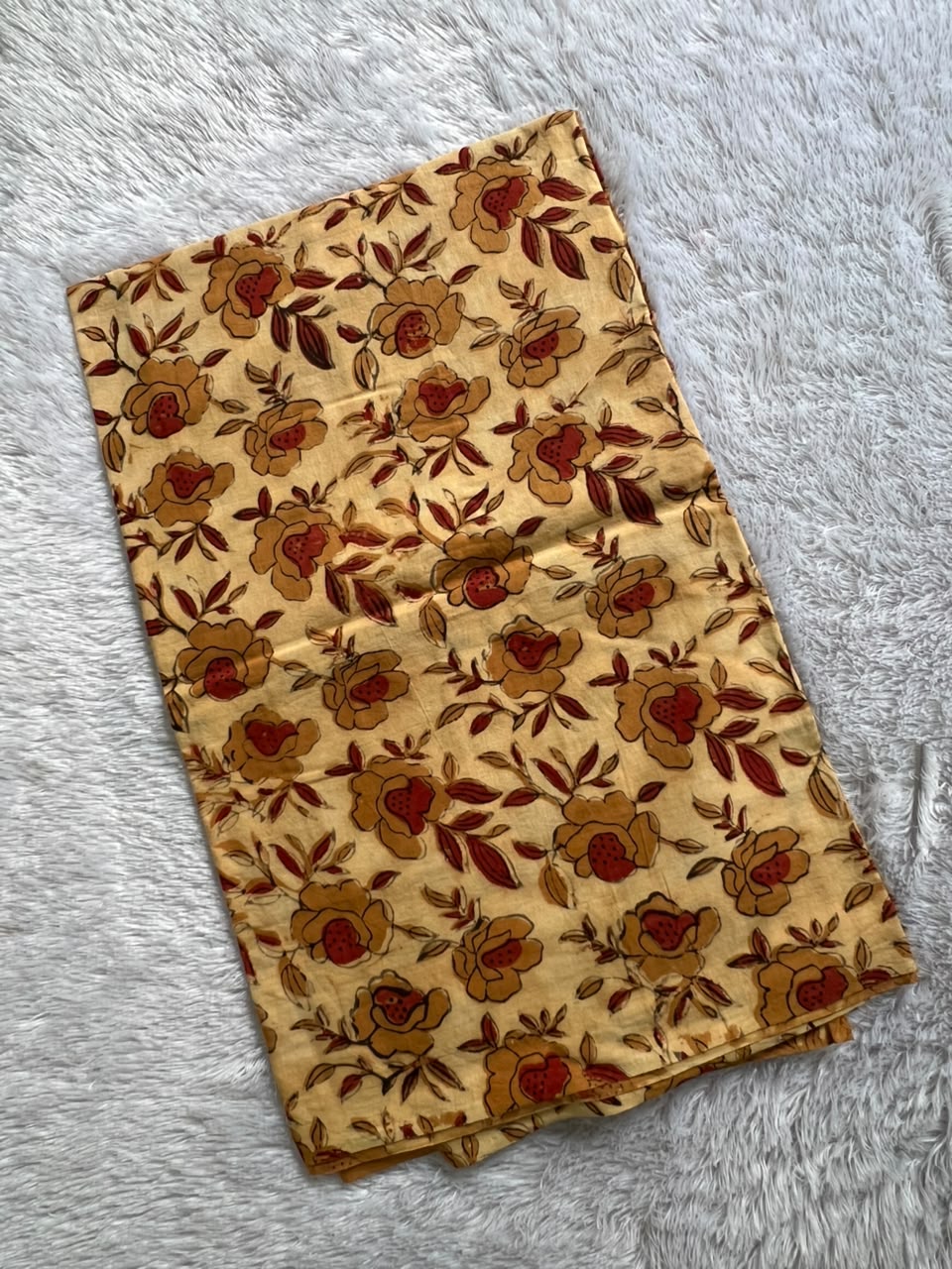 Vanasapati print cotton  kurta material fabrics