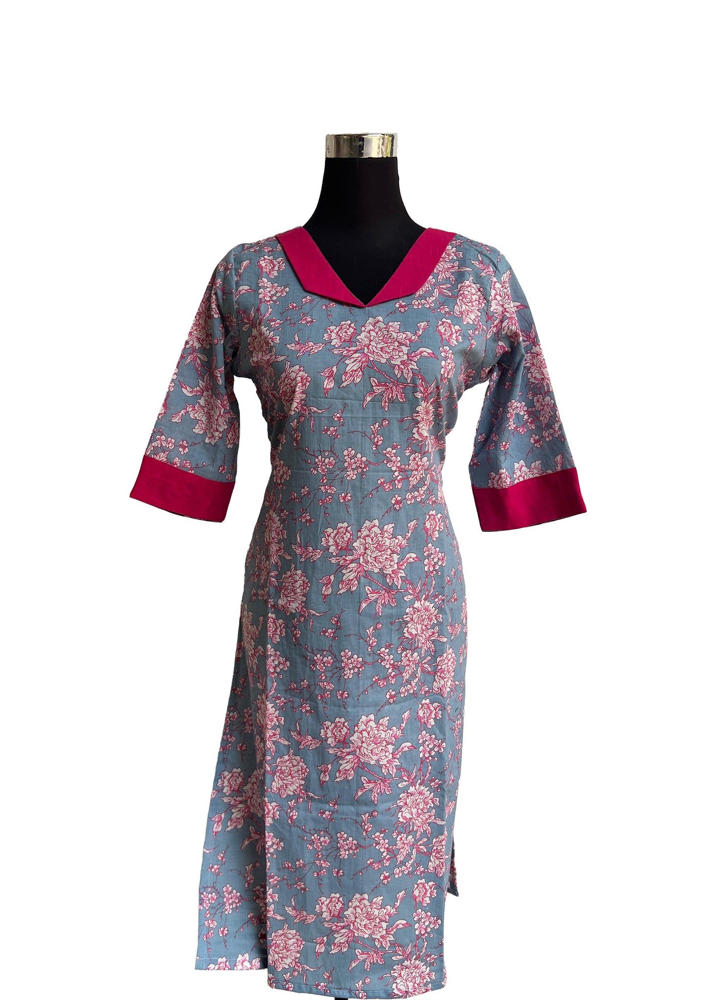 Women’s Floral Printed Kurti I Elegant floral design