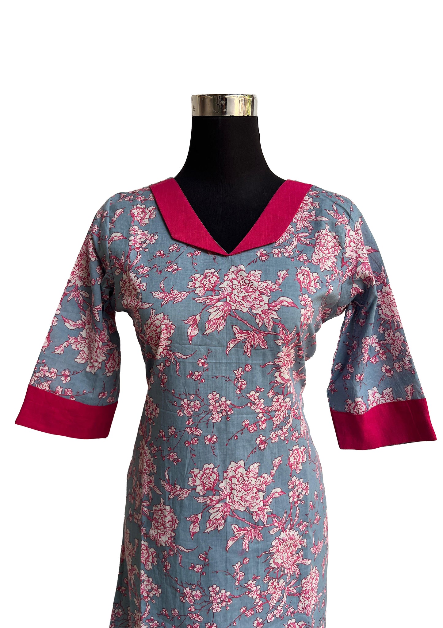 Women’s Floral Printed Kurti I Elegant floral design