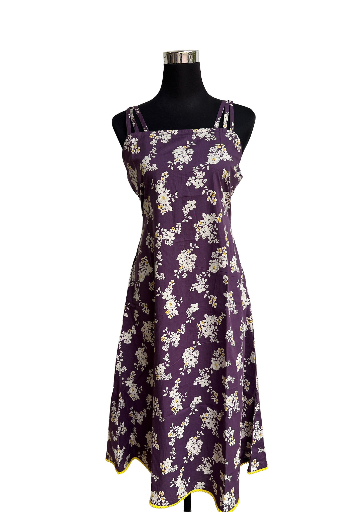Women’s Floral Printed Sleeveless Midi Dress | Casual Wear